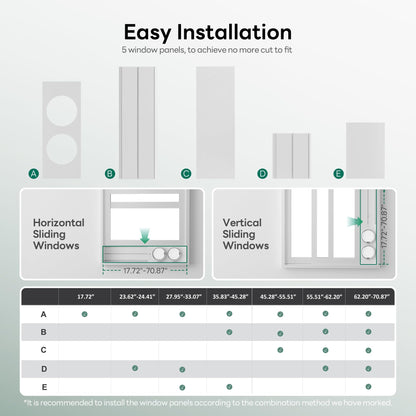 Smart Inverter Portable Air Conditioners, 16000 BTU (12000 BTU SACC) Dual Hose Portable AC Unit with Energy Saving/Ultra Quiet(42dB)/Drainage-free Cooling/APP/Remote for Multi-Scenario Use